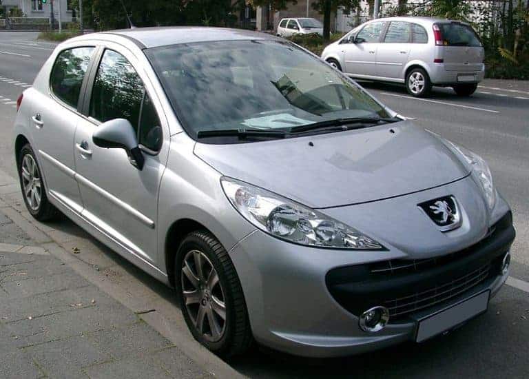 Peugeot 207 FL (2009 2012) bezpieczniki schemat