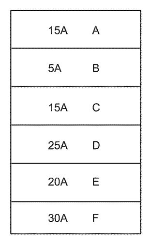 Chevrolet Evanda – bezpieczniki – blok ISU