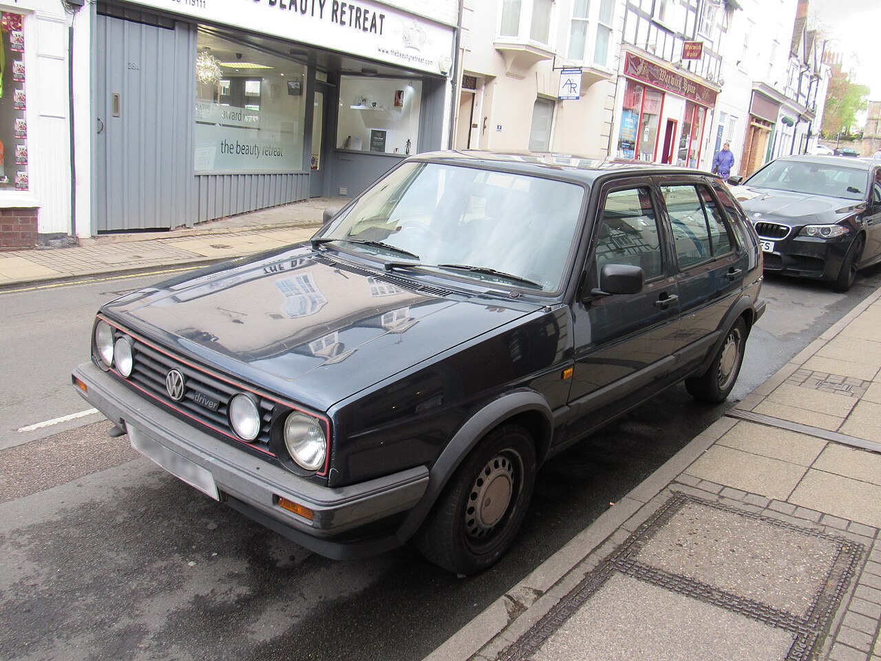Volkswagen Golf II z 1990 roku - okres stosowania instalacji CE2