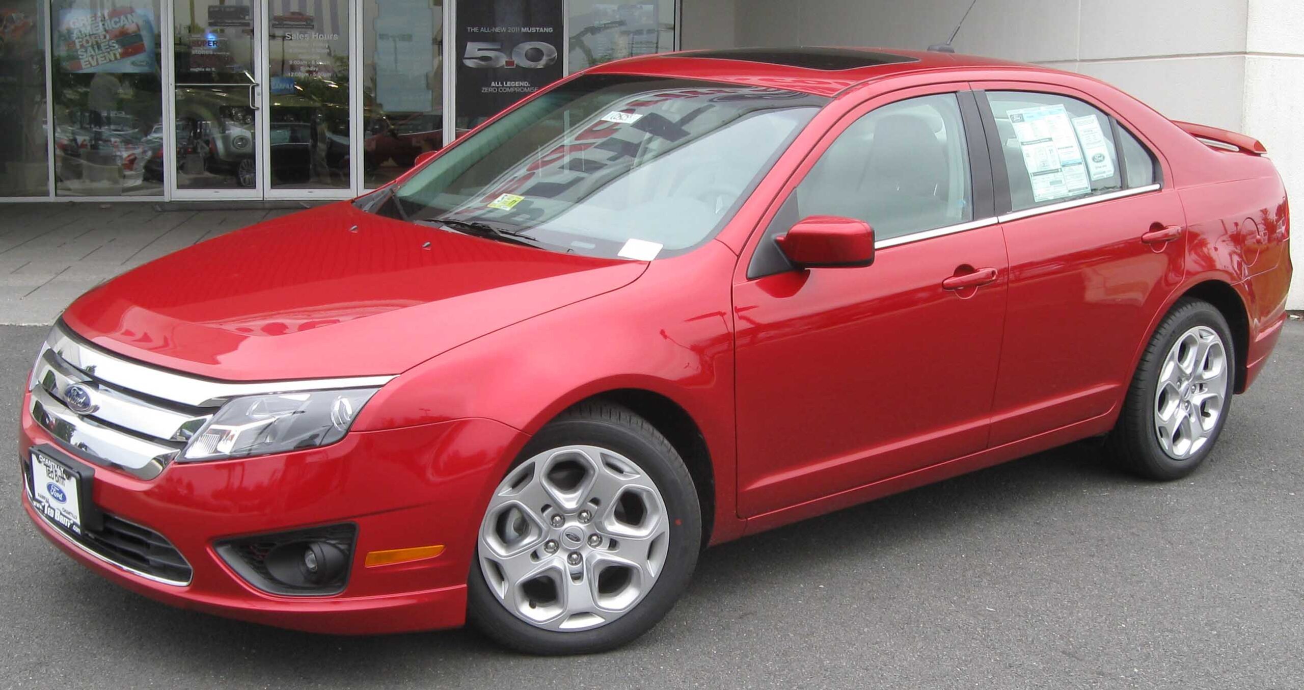 Ford Fusion USA 2010-2012