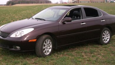 Lexus ES300 czwartej generacji XV30 z 2002 roku