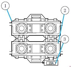 Lincoln Navigator 1998 blok bezpieczników wysokoprądowych Mega Fuse Lincoln Navigator 1998 blok bezpieczników wysokoprądowych Mega Fuse
