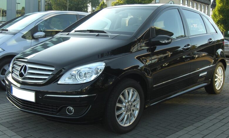 Mercedes-Benz Klasa B pierwszej generacji W245 z 2008 roku
