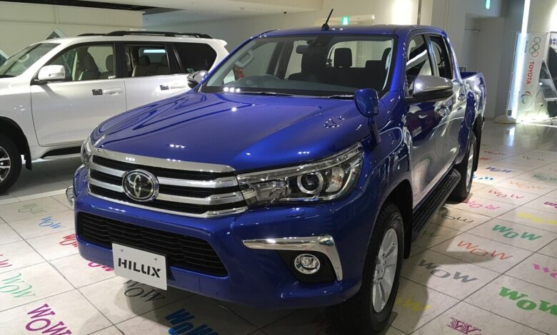 Toyota Hilux ósmej generacji AN120/AN130 z 2017 roku