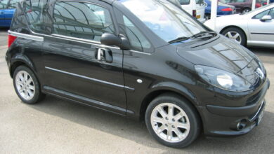 Peugeot 1007 z późnego okresu produkcji