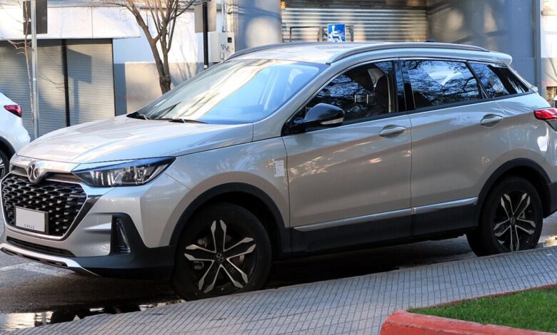 BAIC X55 II drugiej generacji, sprzedawany w Polsce jako BAIC Beijing 5