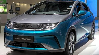 BYD Dolphin w europejskiej wersji nadwoziowej prezentowany na IAA 2023